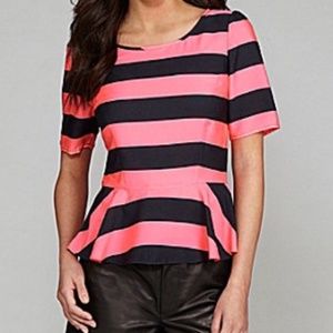 Gianni Bini Peplum Blouse